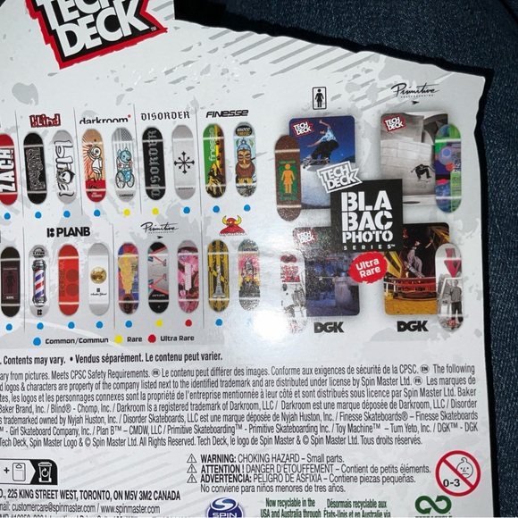 Tech Deck * Series 3 * Toy Machine * Yellow And Black *  Brand New * Sealed - Picture 5 of 16